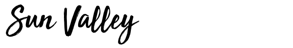 Sun Valley font preview
